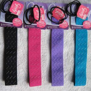 Goody Silicone Headwrap Wide Slide Proof Secure Hold Fit Hair Head Band Headband
